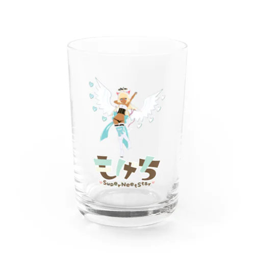 ロゴ入りねこ天使 Water Glass