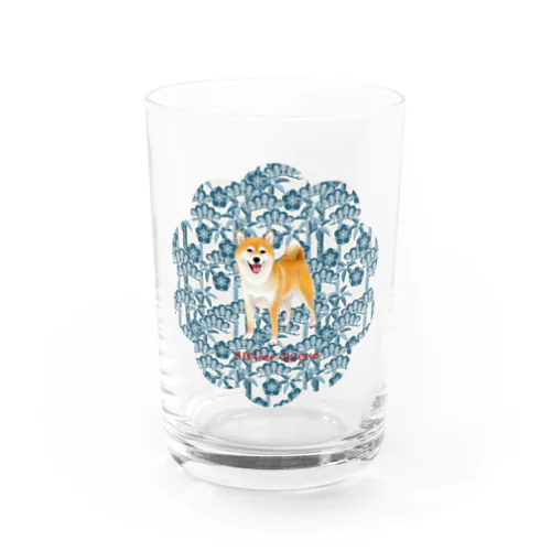 柴犬（松竹梅）Ⅲ Water Glass