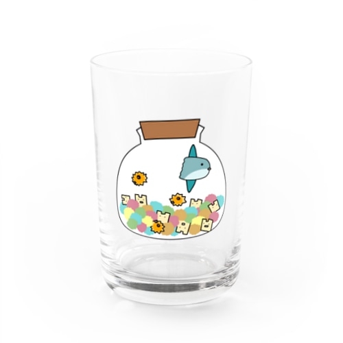 2Dうさぎ 金平糖 Water Glass