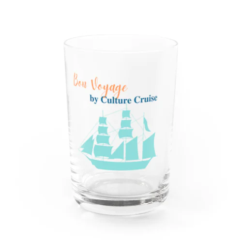 「Bon Voyage」by Culture Cruise Water Glass