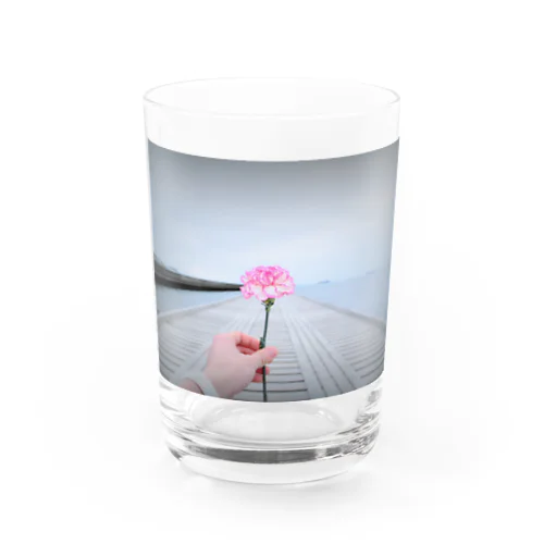 ガラスのカーネーション（グラス） Water Glass