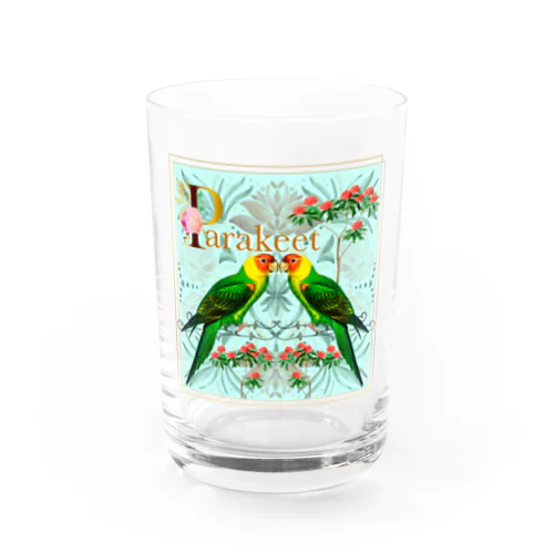 Parakeet Water Glass