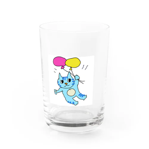 kammosquitoくんちの猫ナナちゃん Water Glass