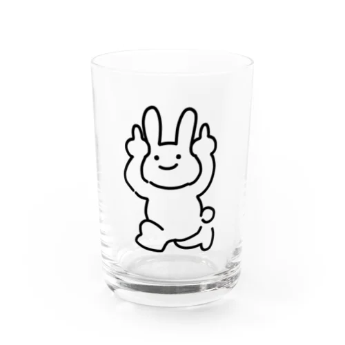 パリピのうさぎ Water Glass