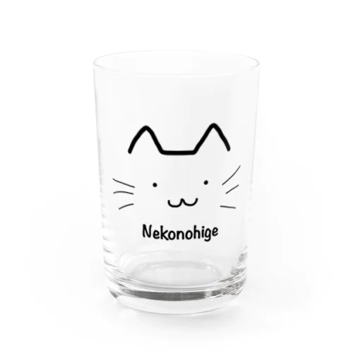 猫のひげオリジナル Water Glass