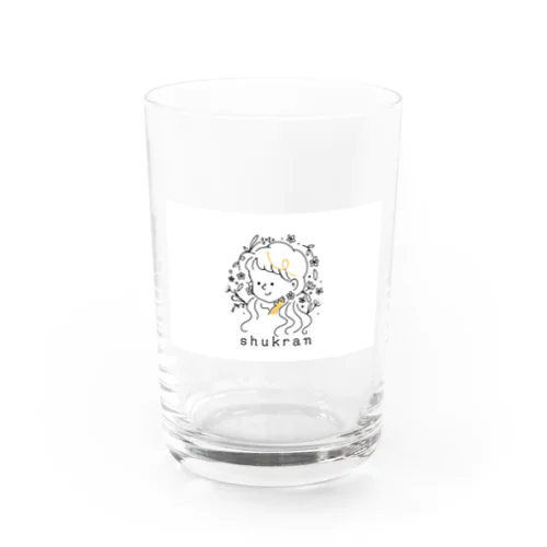 shukran  Water Glass