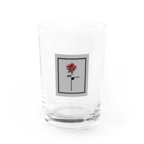 Flower Water Glass