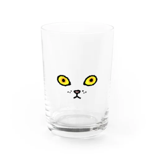 ねこグラス・きん Water Glass