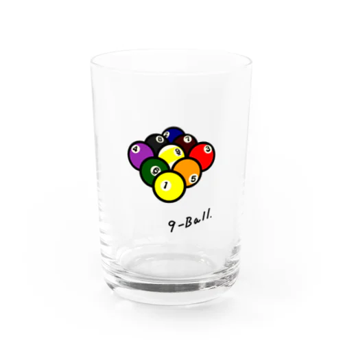 9-ball♪ Water Glass