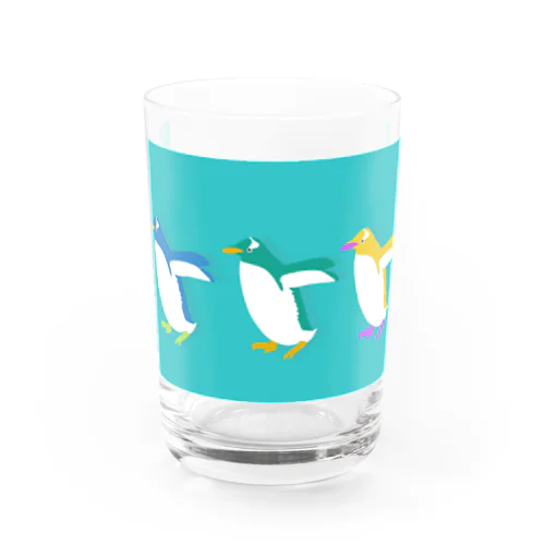 ドンキホーテペンギンくん(青) Water Glass