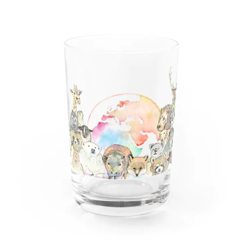 Save our PLANET【文字無し】 Water Glass