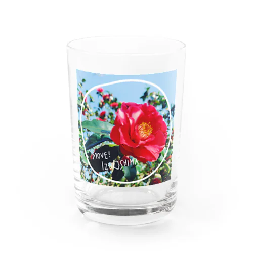 move! izuoshima 公式ロゴ Water Glass