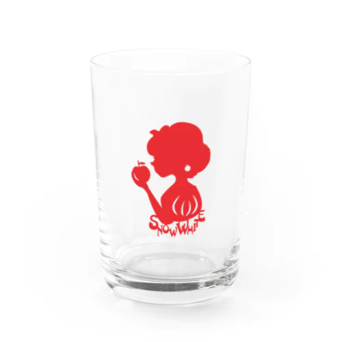 白雪姫シルエットグッズ Water Glass