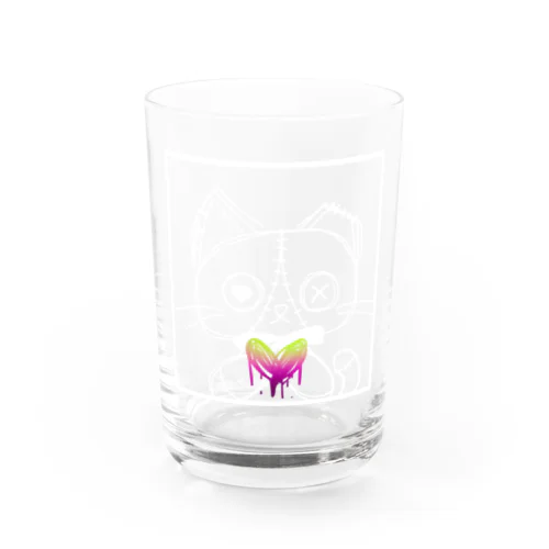 ツギハギねこ Water Glass