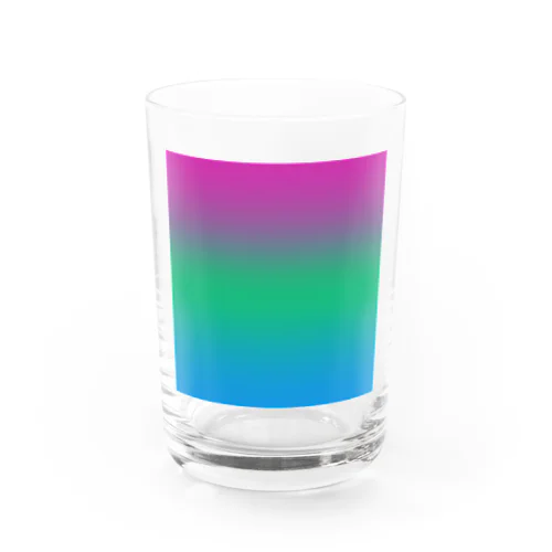 グラデーション　プライドフラッグ　ポリセクシュアル グラス