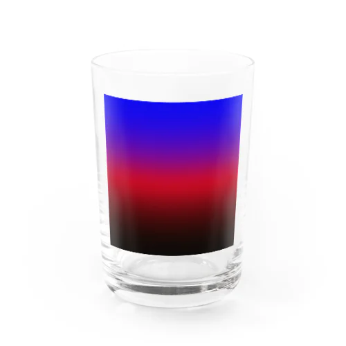 グラデーション　プライドフラッグ　ポリアモリ Water Glass