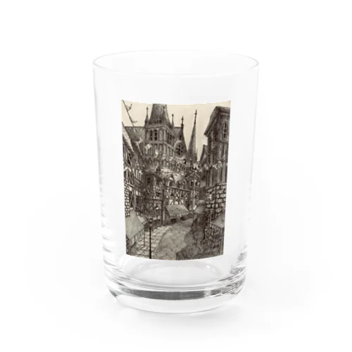 欧風街角風景 Water Glass