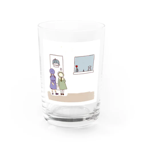 カフェの閉店 Water Glass