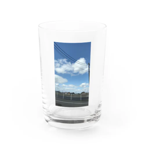 わたあめ雲 Water Glass