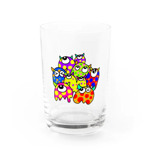 からふるもんすたーず オールスター Water Glass