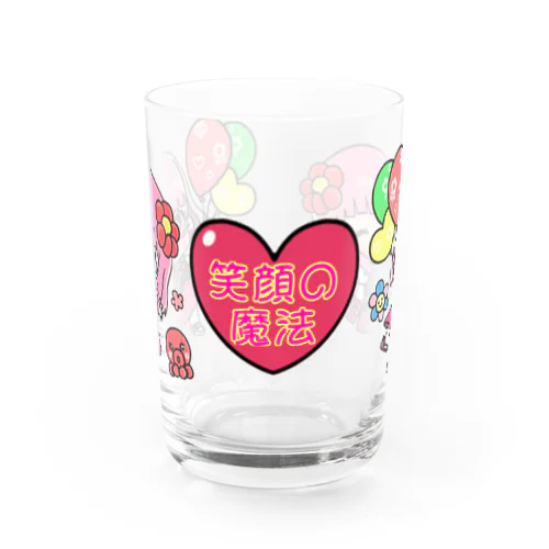 笑顔の魔法 Water Glass