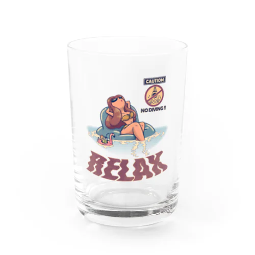 "RELAX" Water Glass