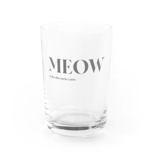 猫好きのための Water Glass