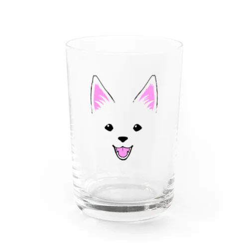 もふがくれ日本スピッツ Water Glass