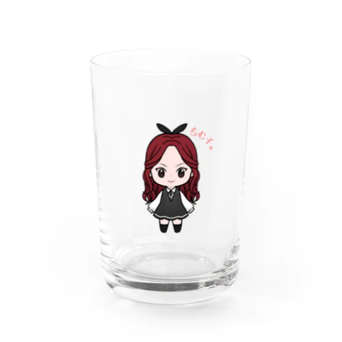 ちむ子。ロゴ入り/03。 Water Glass