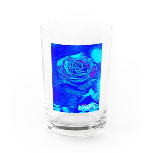 青くなりたい薔薇 Water Glass