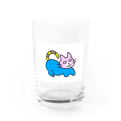 ねこ Water Glass