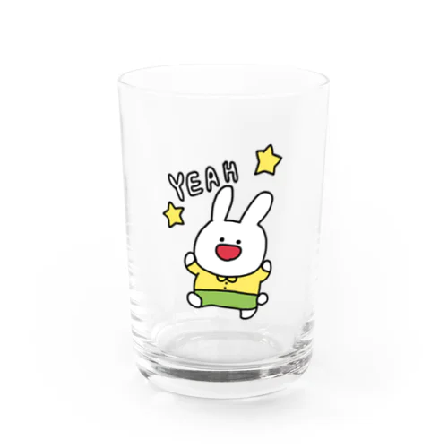 いぇいいぇいうさぎ Water Glass