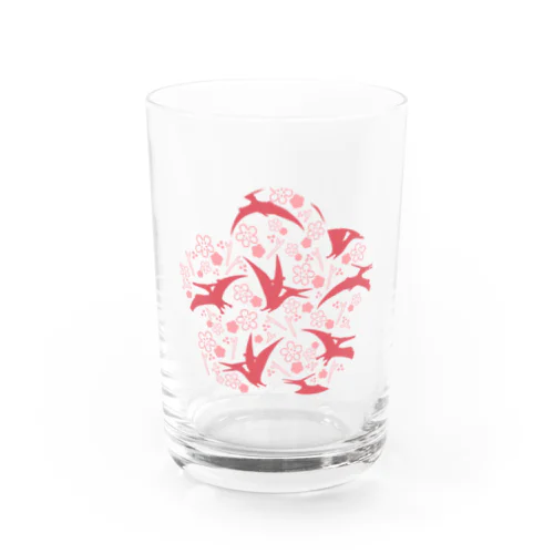 春の装い Water Glass