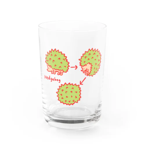 Headgehog Water Glass