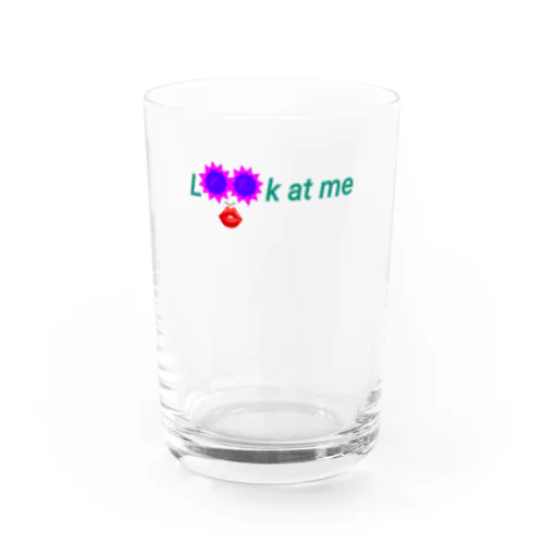 Look at me Water Glass