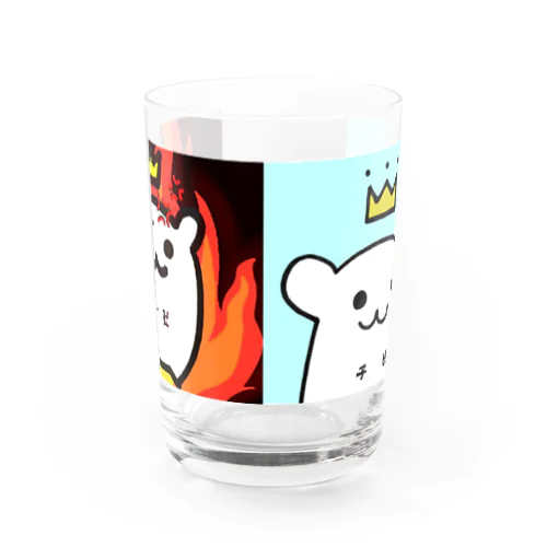 チビ２匹セット Water Glass