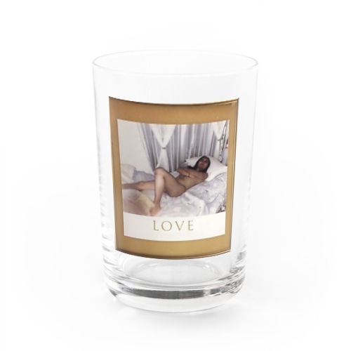 LOVE Water Glass