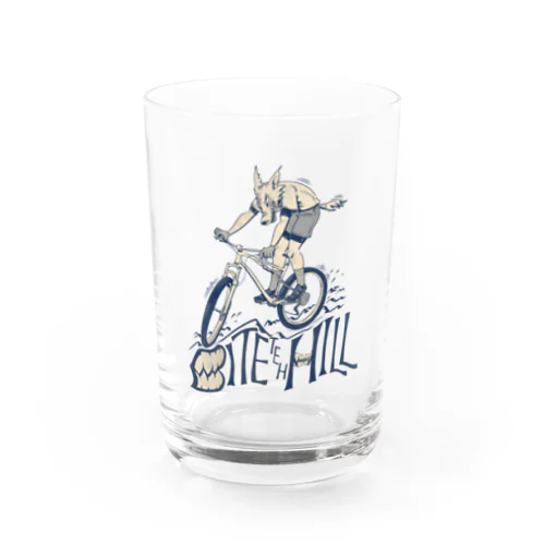 "BITE the HILL" Water Glass