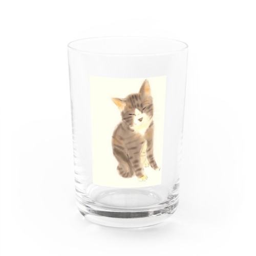 ちょっとリアルなまるちゃん Water Glass
