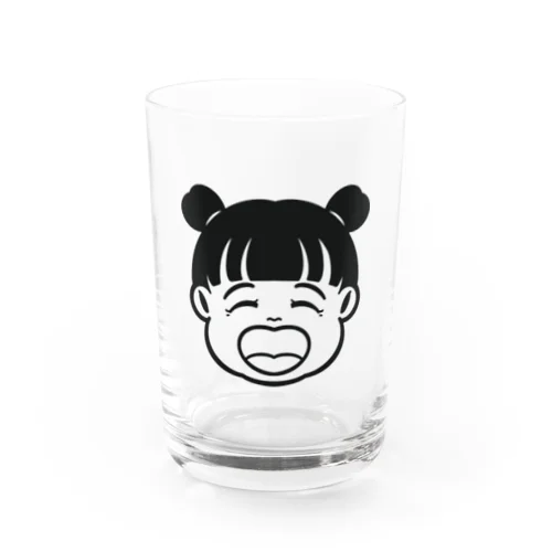 笑顔満開の、おんなのこ、おだんご。 Water Glass