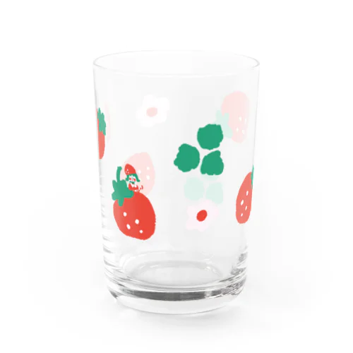 いちごのコップ Water Glass