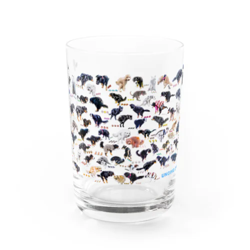 UNCING DOG'sss 横長 Water Glass