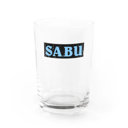 サウナ部入会Tシャツ【ボックスロゴ】 Water Glass