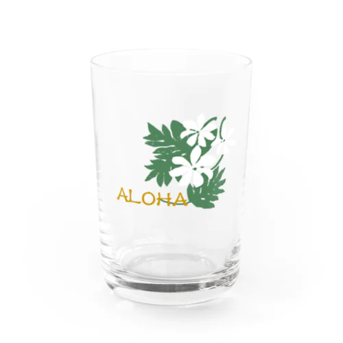 ALOHA-ティアレ Water Glass