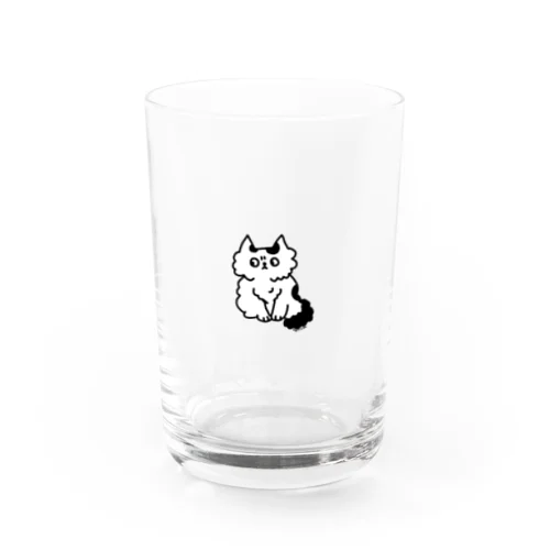 おこったネコ Water Glass
