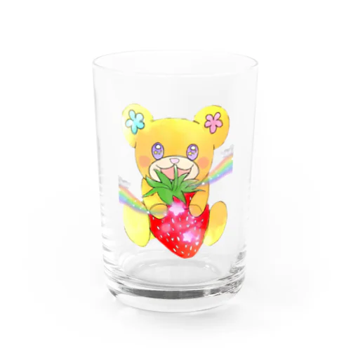 夢見るクマの、はなくまちゃん Water Glass