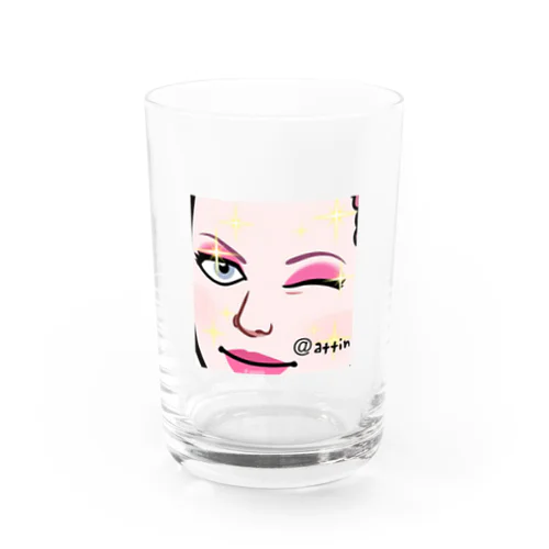 ＠あっちんグッズ Water Glass