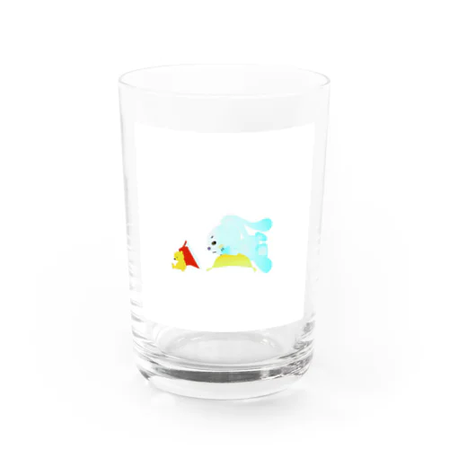 タレ耳ウサギ🐰のgigi君 Water Glass