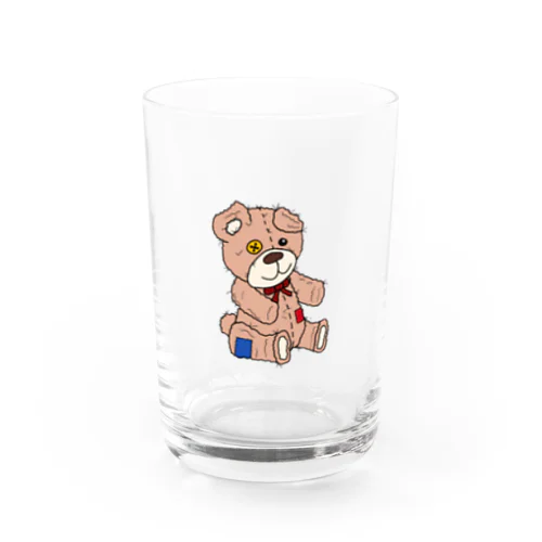 shyness.bear Water Glass