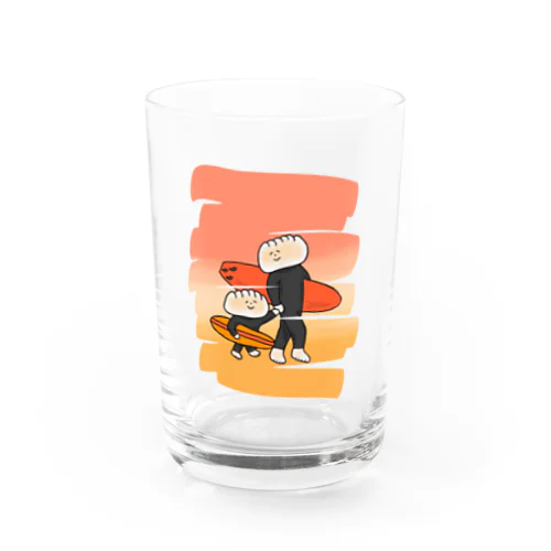 ぎょーざの子&ダディ SUNSET Water Glass